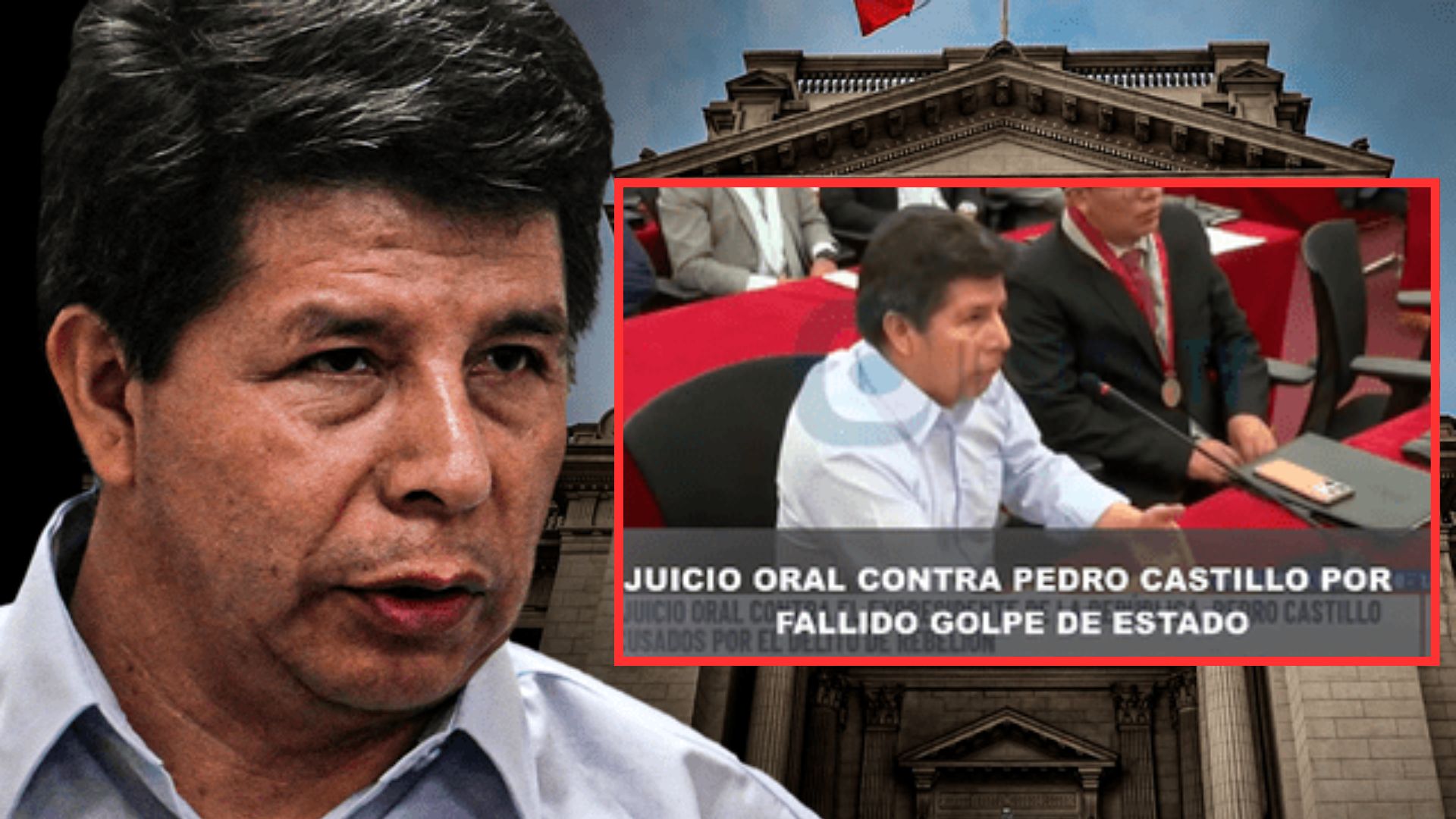 Pedro Castillo intenta abandonar juicio oral por golpe de Estado y ...