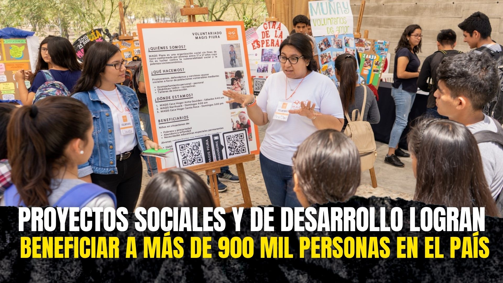 Proyectos sociales y de desarrollo logran beneficiar a más de 900 mil ...